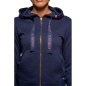Sweat à capuche zippé femme Flags and cup Lomita marine Sweat à capuche zippé femme Flags and cup Lomita marine
