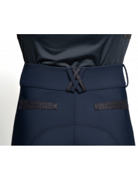 Pantalon d'équitation pour fille Flags and cup Umanak marine