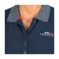 Polo fille Flags and cup France marine Polo fille Flags and cup France marine