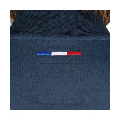 Sweat zippé enfant Flags and cup France marine
