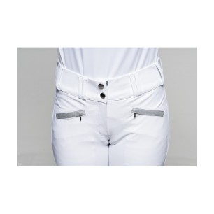 Pantalon d'équitation pour fille Flags and cup Umanak blanc