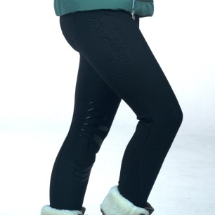 Pantalon d'équitation enfant Flags and cup Nakina noir