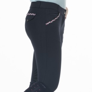 Pantalon d'équitation enfant Flags and cup Mendoza marine