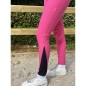 Pantalon d'équitation enfant Flags and cup Mandoza fuchsia Pantalon d'équitation enfant Flags and cup Mandoza fuchsia
