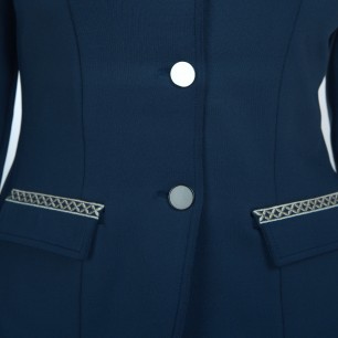 Veste de concours pour fille Flags and cup Cima marine