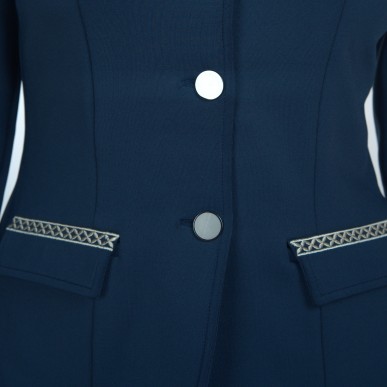 Veste de concours pour fille Flags and cup Cima marine