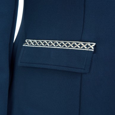 Veste de concours pour fille Flags and cup Cima marine