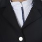 Veste de concours fille Flags and cup Paloma noir/ azure Veste de concours fille Flags and cup Paloma noir/ azure