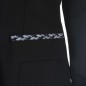 Veste de concours fille Flags and cup Paloma noir/ azure Veste de concours fille Flags and cup Paloma noir/ azure