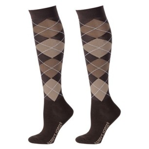 Chaussettes d'equitation Harry's horse marron foncé