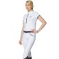 Pantalon d'équitation pour femme Flags and cup Cayenne blanc/ marine Pantalon d'équitation pour femme Flags and cup Cayenne blanc/ marine