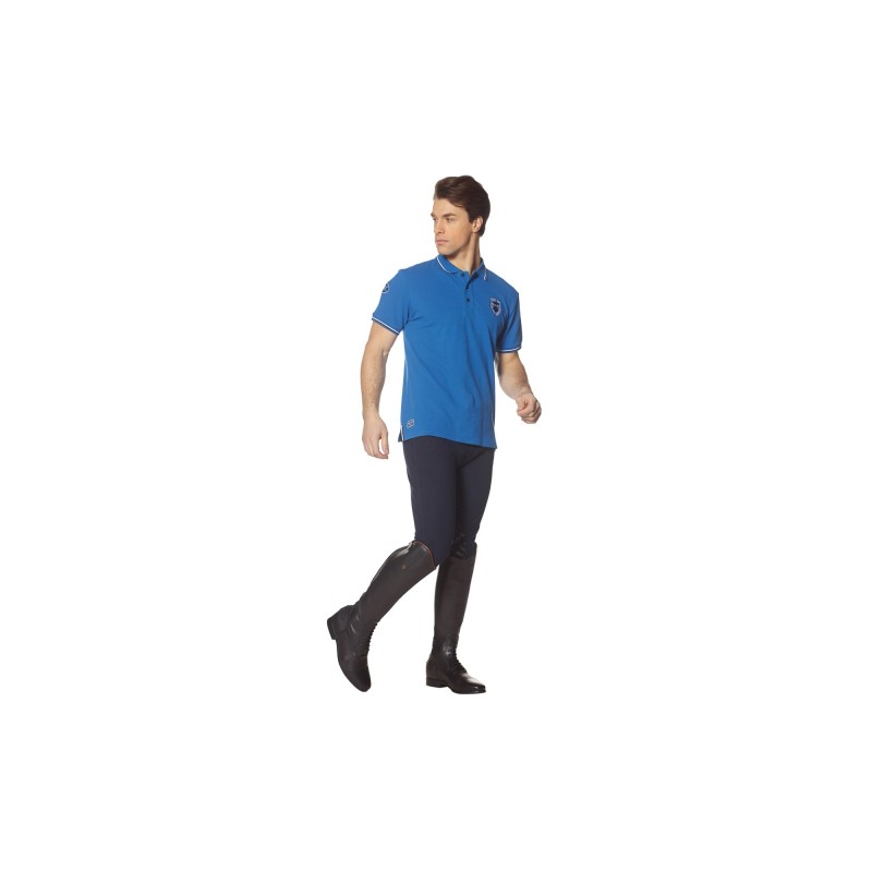 Pantalon d'équitation homme Flags and cup Saint Malo marine/ gris Pantalon d'équitation homme Flags and cup Saint Malo marine/ gris
