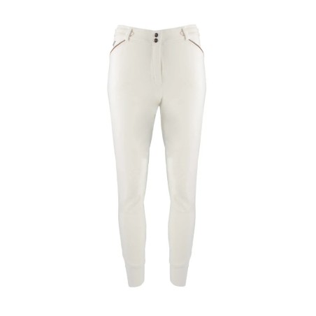 Pantalon d'équitation homme Flags and cup France blanc