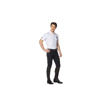 Pantalon d'équitation homme Flags and cup Saint Malo noir