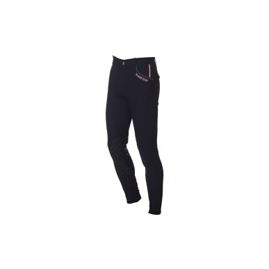 Pantalon d'équitation homme Flags and cup Saint Malo noir