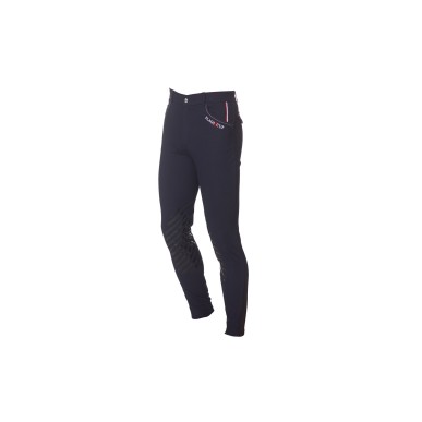 Pantalon d'équitation homme Flags and cup Saint Malo marine
