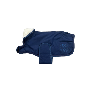 Manteau pour chien imperméable/ polaire Flags and cup Atamik marine