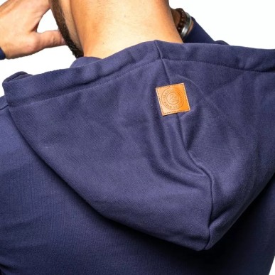 Sweat à capuche zippé homme Flags and cup Sacramento marine
