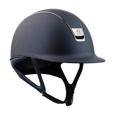 Casque Samshield Shadow Matt Blue - Black Chrome 2.0