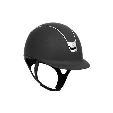 Casque Samshield Shadow Matt Black - Black Chrome 2.0