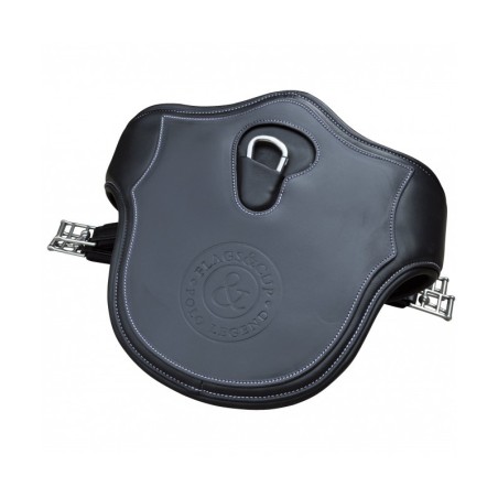 Sangle bavette en cuir Flags and cup 145 cm