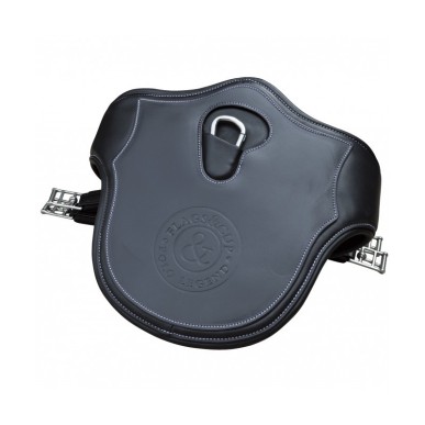 Sangle bavette en cuir Flags and cup 145 cm