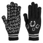 Gants femme Harry's Horse magic horseShoe noirs