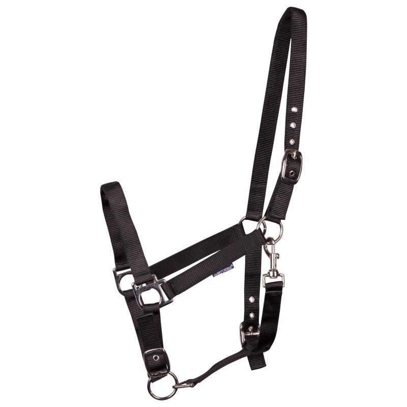 Licol réglable 3 points Harry's Horse noir