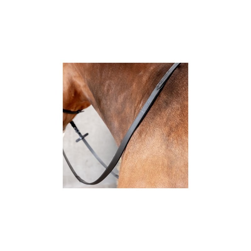 Rênes caoutchouc noires Kris Xtreme Harry's Horse Rênes caoutchouc noires Kris Xtreme Harry's Horse