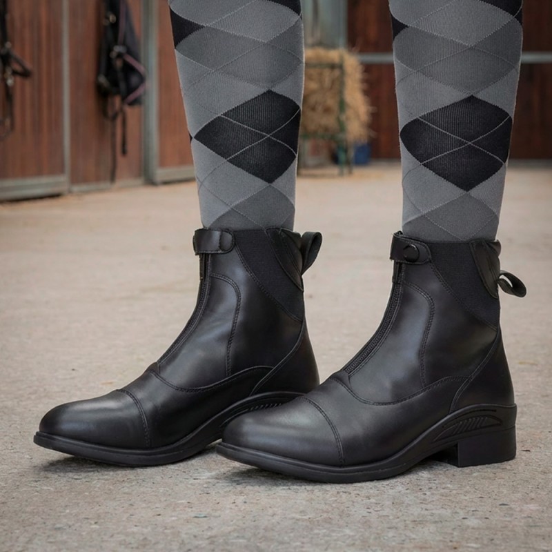Boots fourées cuir Avoriaz Harry's Horse noires Boots fourées cuir Avoriaz Harry's Horse noires