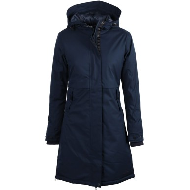 Manteau long femme Harry's horse Torgon bleu