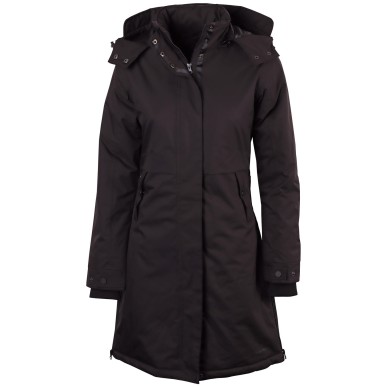 Manteau long femme Harry's horse classy Joey noir