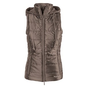 Veste sans manches à capuche Harry's horse Sporty scotti marron