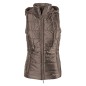 Veste sans manches à capuche Harry's horse Sporty scotti marron