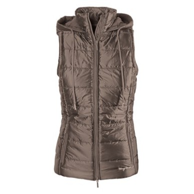 Veste sans manches à capuche Harry's horse Sporty scotti marron