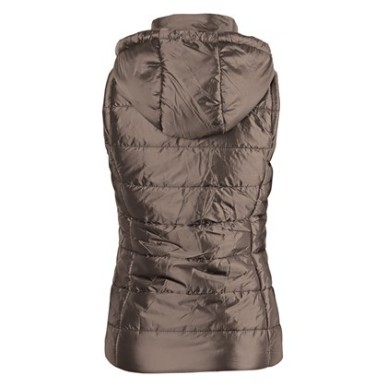 Veste sans manches à capuche Harry's horse Sporty scotti marron