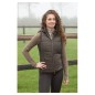 Veste sans manches à capuche Harry's horse Sporty scotti marron