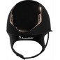 Casque Samshield Miss Shield V2 Matt Black - Customisé Alcantara Black Casque Samshield Miss Shield V2 Matt Black - Customisé Alcantara Black