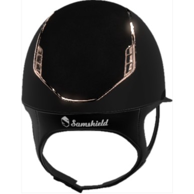 Casque Samshield Miss Shield V2 Matt Black - Customisé