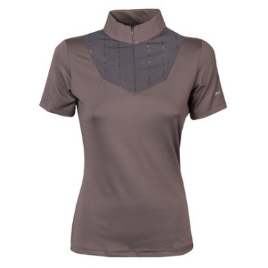 Chemise de compétition à manches courtes Harry's horse Denici Cavalli gris