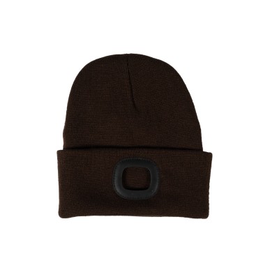Bonnet lumineux leds marron HKM