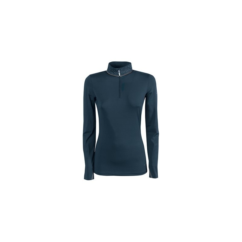 Chemise à manches longues pour femme Harry's horse Jamie bleue collégiale Chemise à manches longues pour femme Harry's horse Jamie bleue collégiale