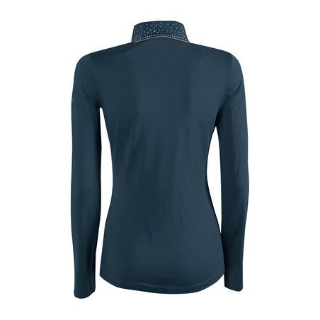 Chemise à manches longues pour femme Harry's horse Jamie bleue collégiale