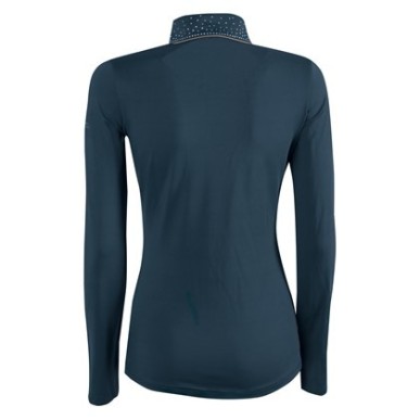 Chemise à manches longues pour femme Harry's horse Jamie bleue collégiale