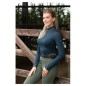 Chemise à manches longues pour femme Harry's horse Jamie bleue collégiale Chemise à manches longues pour femme Harry's horse Jamie bleue collégiale