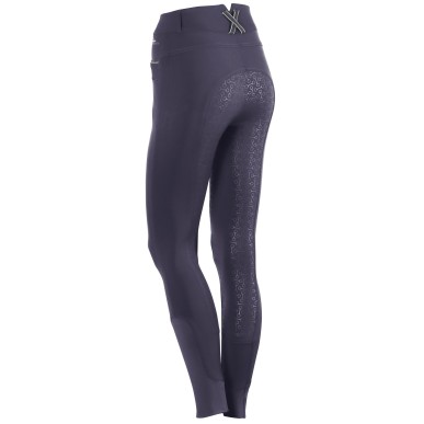 Pantalon d'équitation femme Harry's horse Yens bleu collégial
