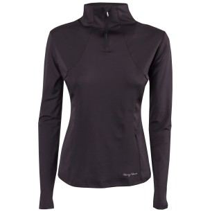 Chemise à manches longues femme Harry's horse Equitrainer noire