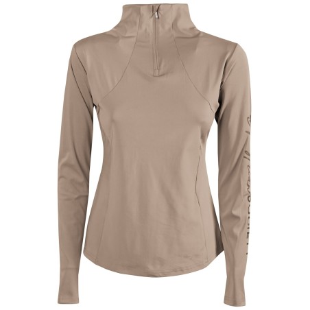 Chemise à manches longues femme Harry's horse Sporty Eden silver mink