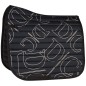 Tapis de CSO cheval Harry's horse Denici cavalli Stardust design noir