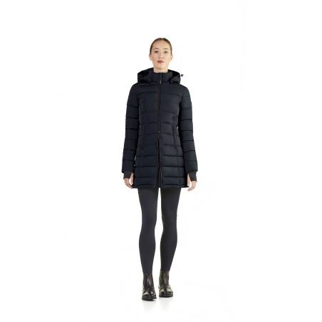 Parka longue matelassée Era capuche amovible Ego7